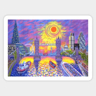 Sunset-Pool of London Sticker